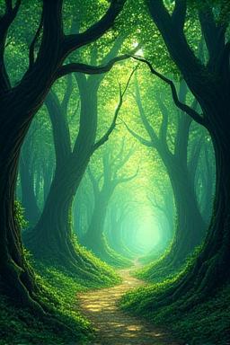 Book cover for 'Whispers of the Forest'